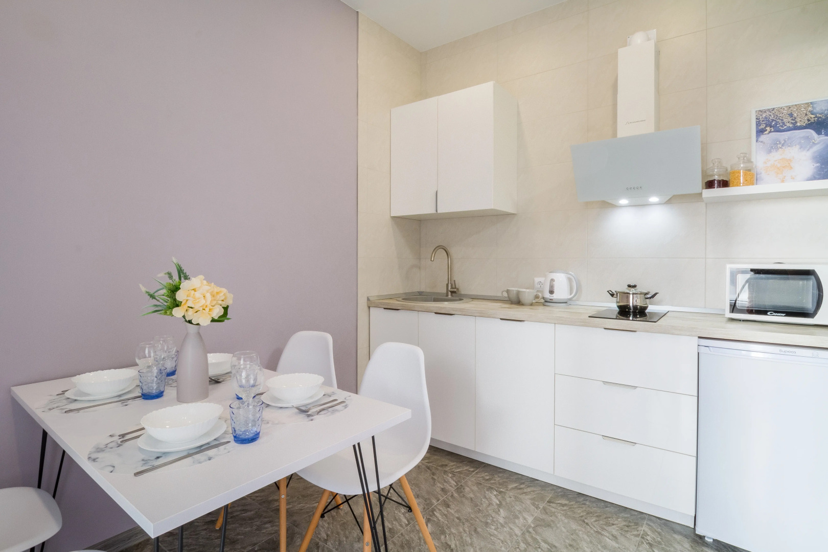 Квартира Студия с видом на море и горы