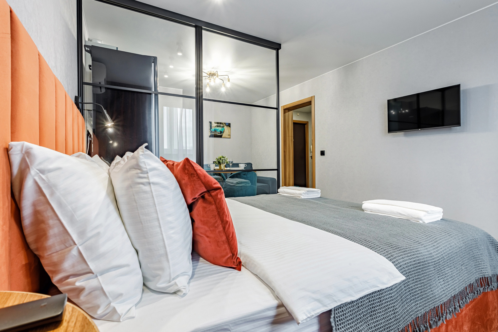 Апартаменты BE HAPPY Парк Галицкого