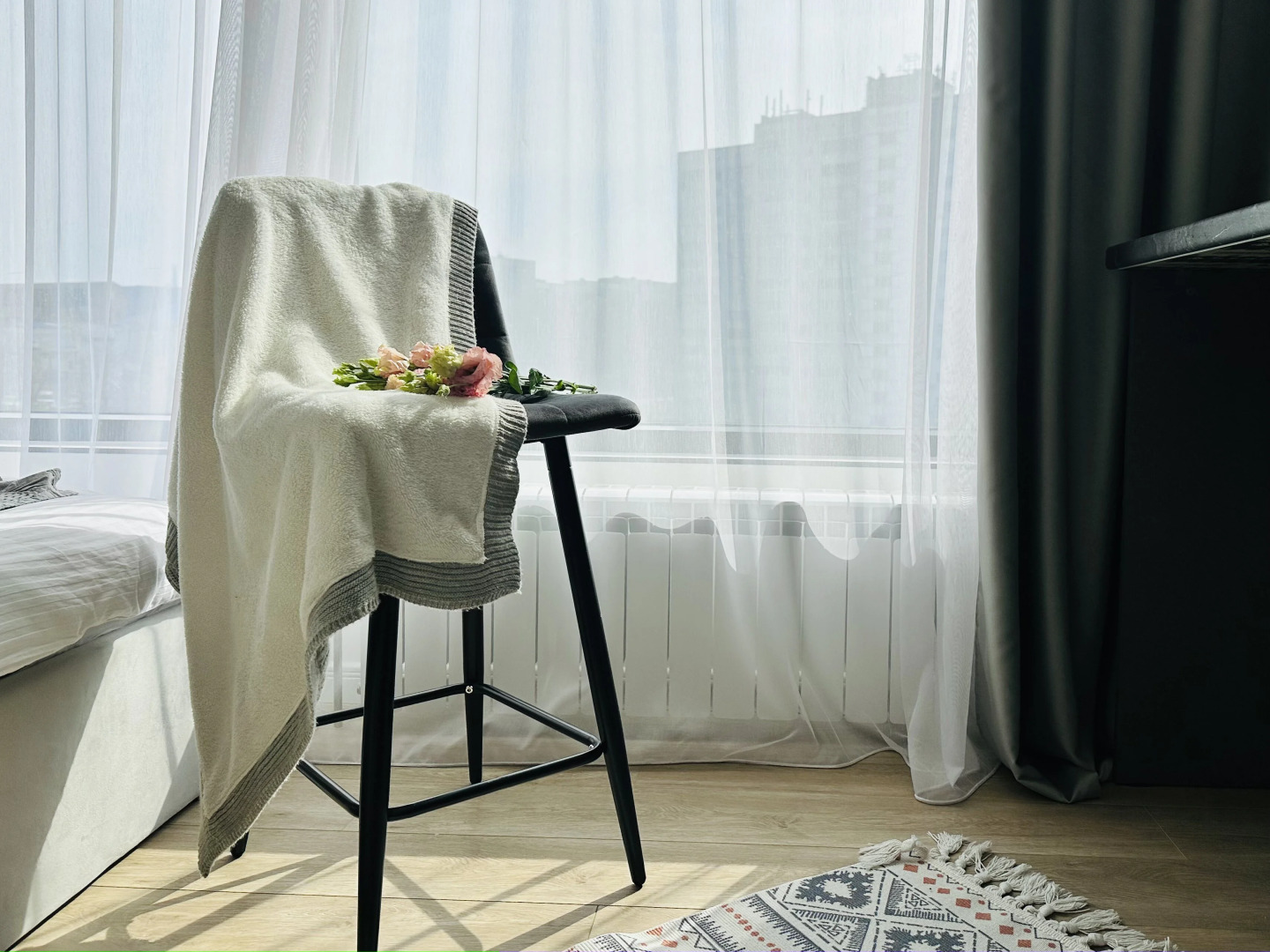 Квартира Студия на Фастовской 2 с видом на город