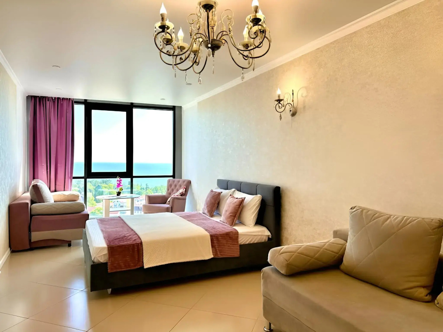 Квартира Семейная с Шикарным Видом на Море