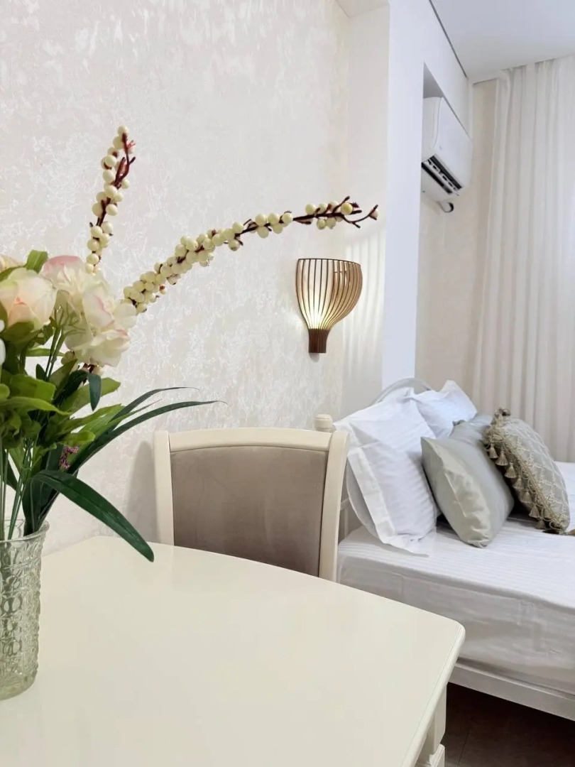 Апартаменты Студия возле Моря для Двоих на цокольном этаже