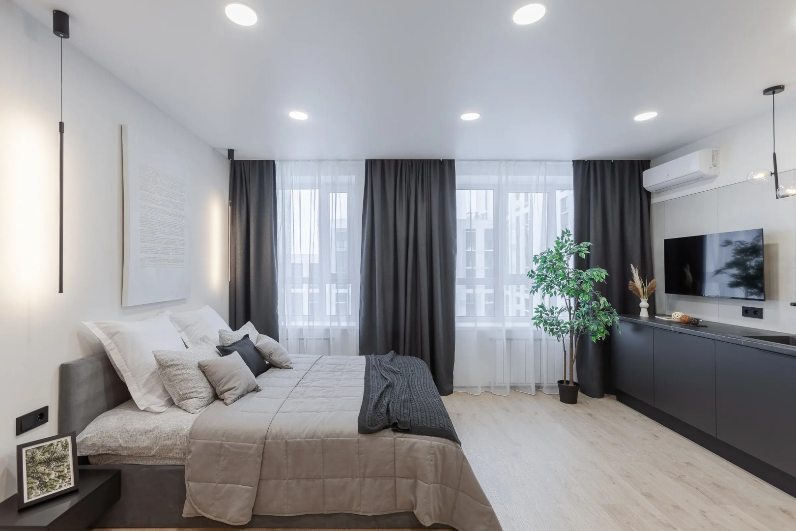 Апартаменты В стиле Минимализм в ЖК Панова-Парк