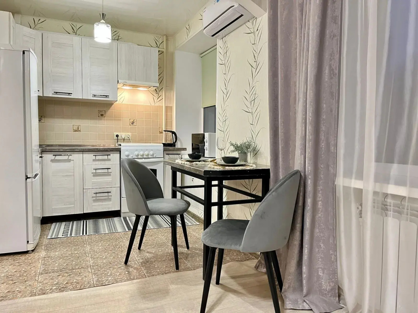 Квартира 1-ком. Бесконтактное заселение Мкр. КПТ Odeyalkin