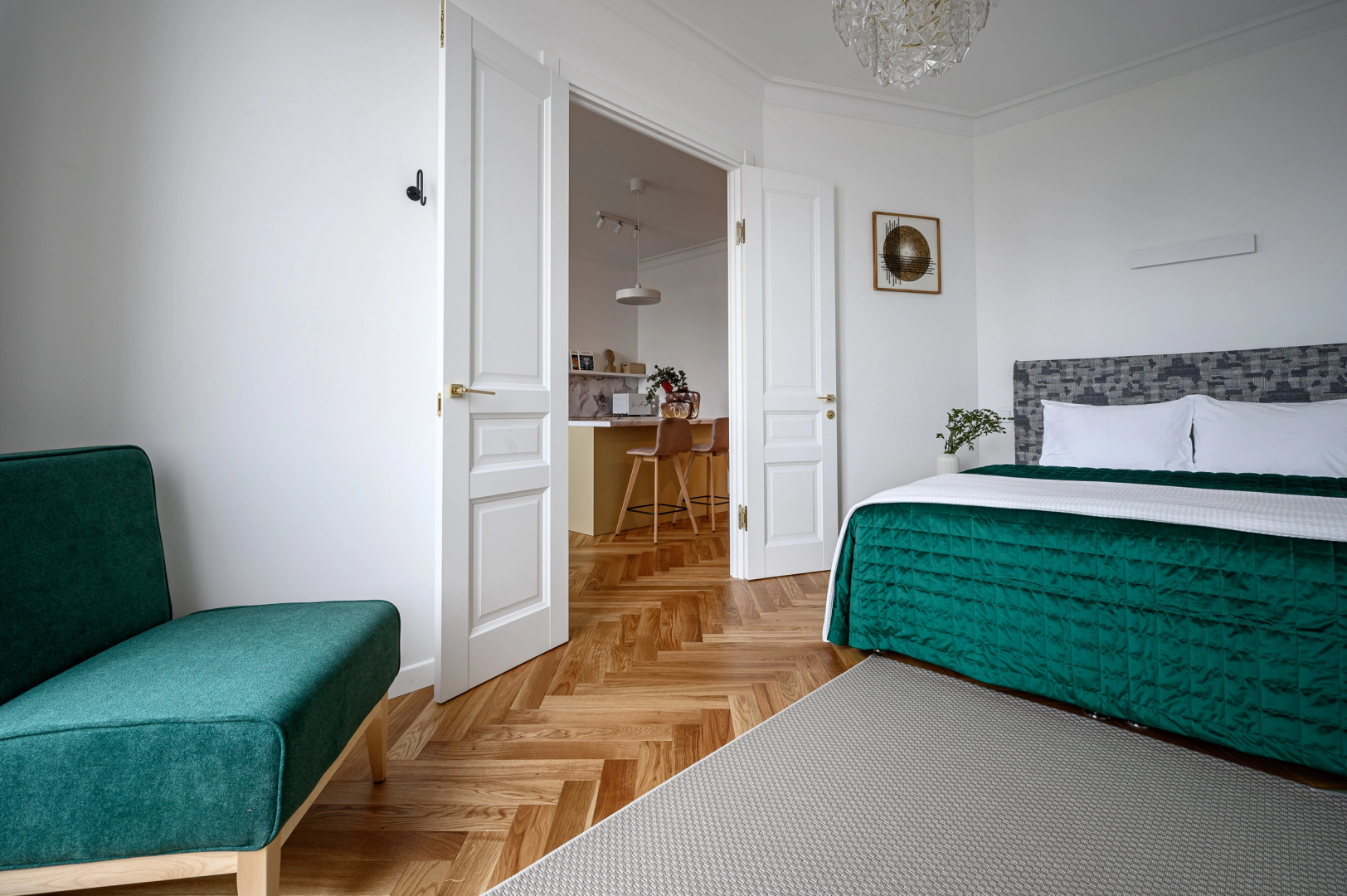 Апартаменты LetYourFlat Marble 1 Cпальня