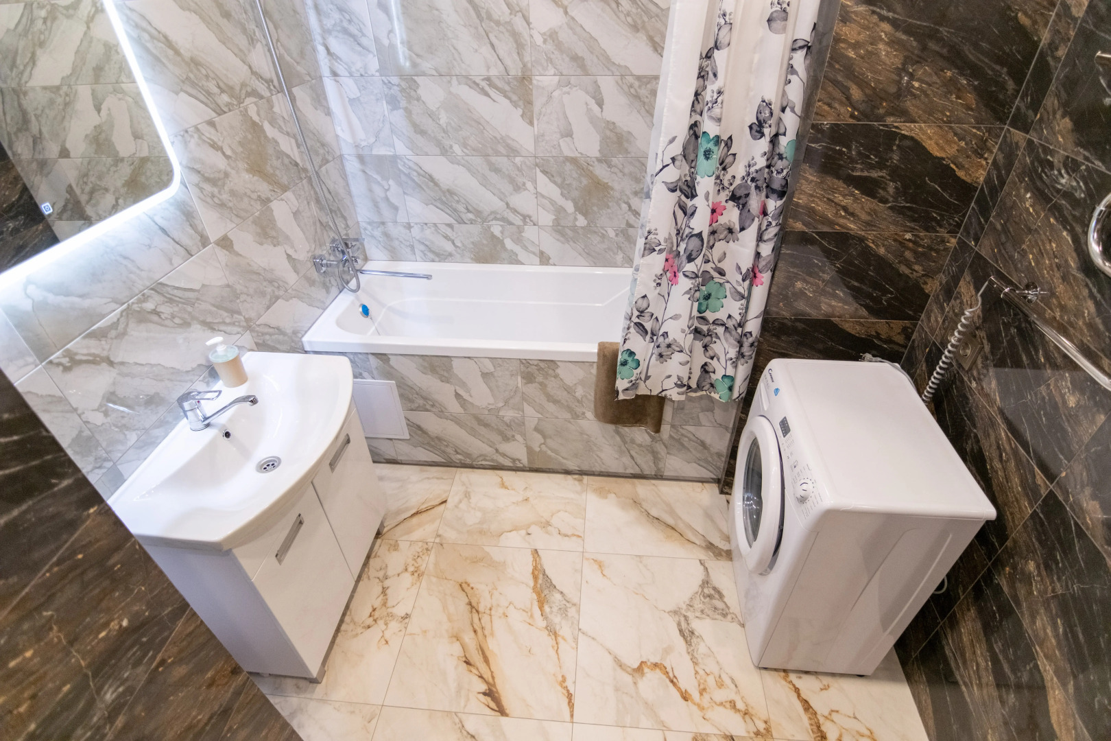 Апартаменты с новым ремонтом на четверых