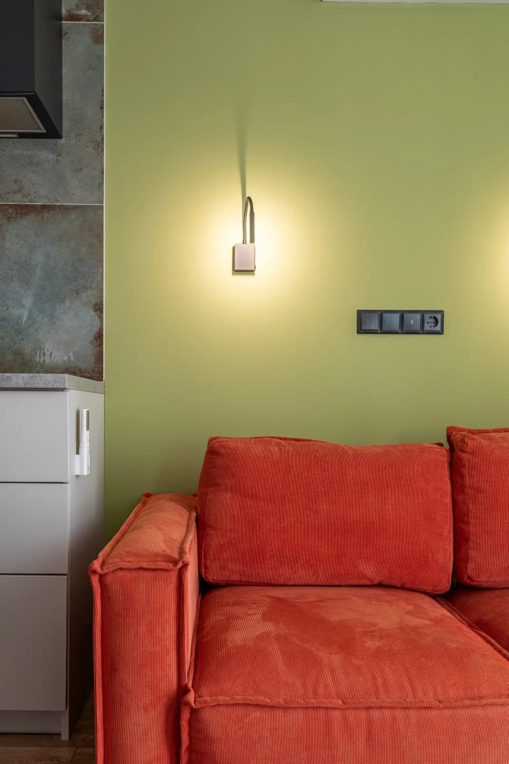 Квартира студия на сутки Центр Метро рядом Самозаселение Кондиционер Wi-Fi