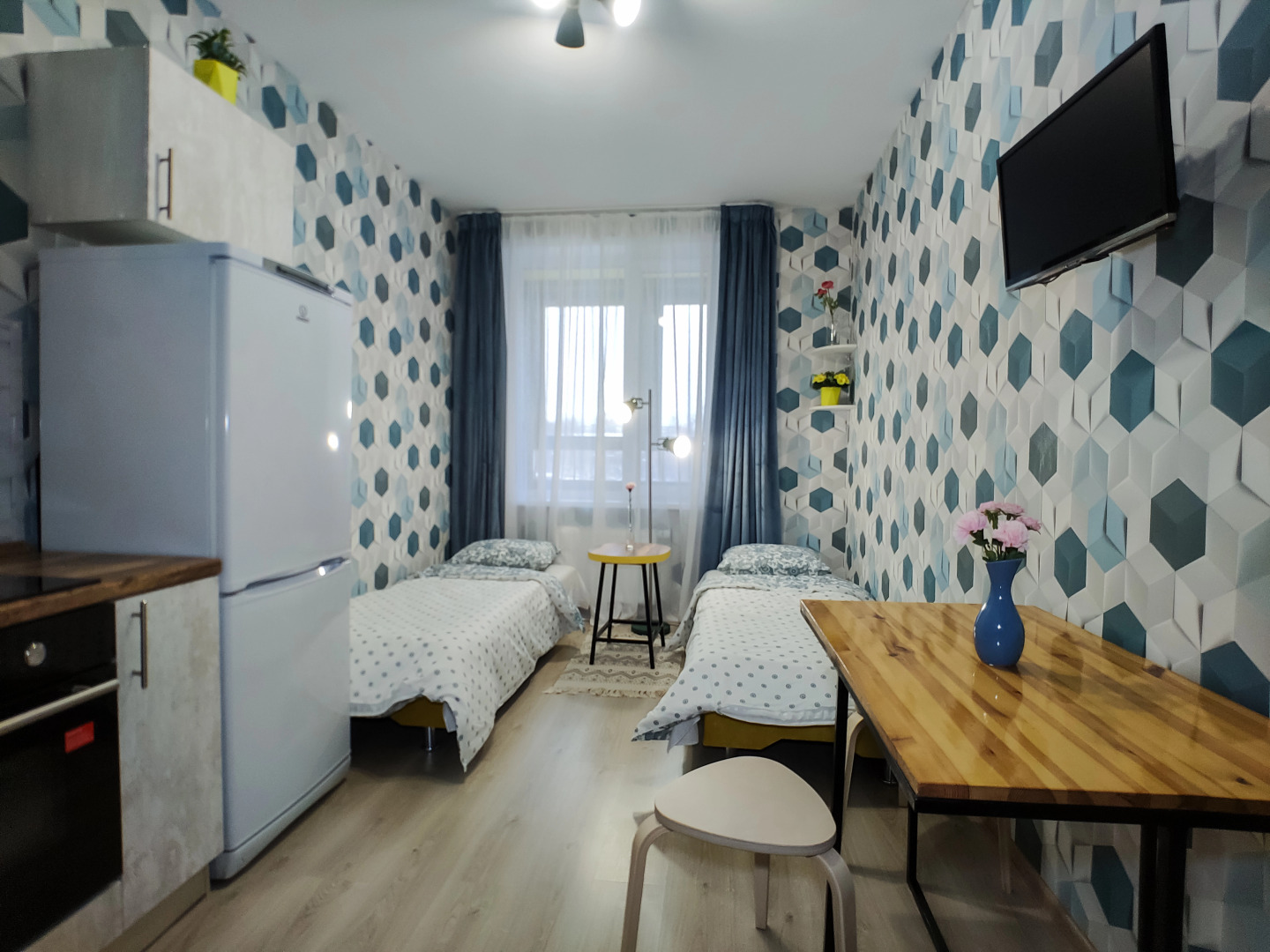 Апартаменты  Apart59 | Четырехместные апартаменты FORREST у парка Горького