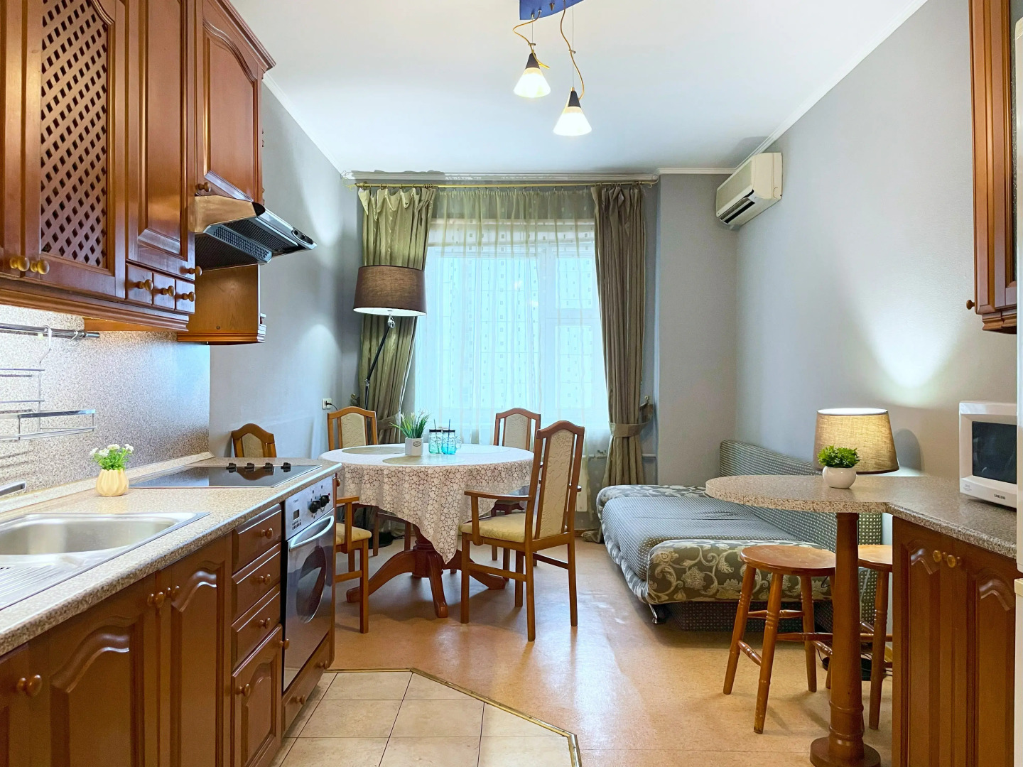 Квартира Просторная Однокомнатная