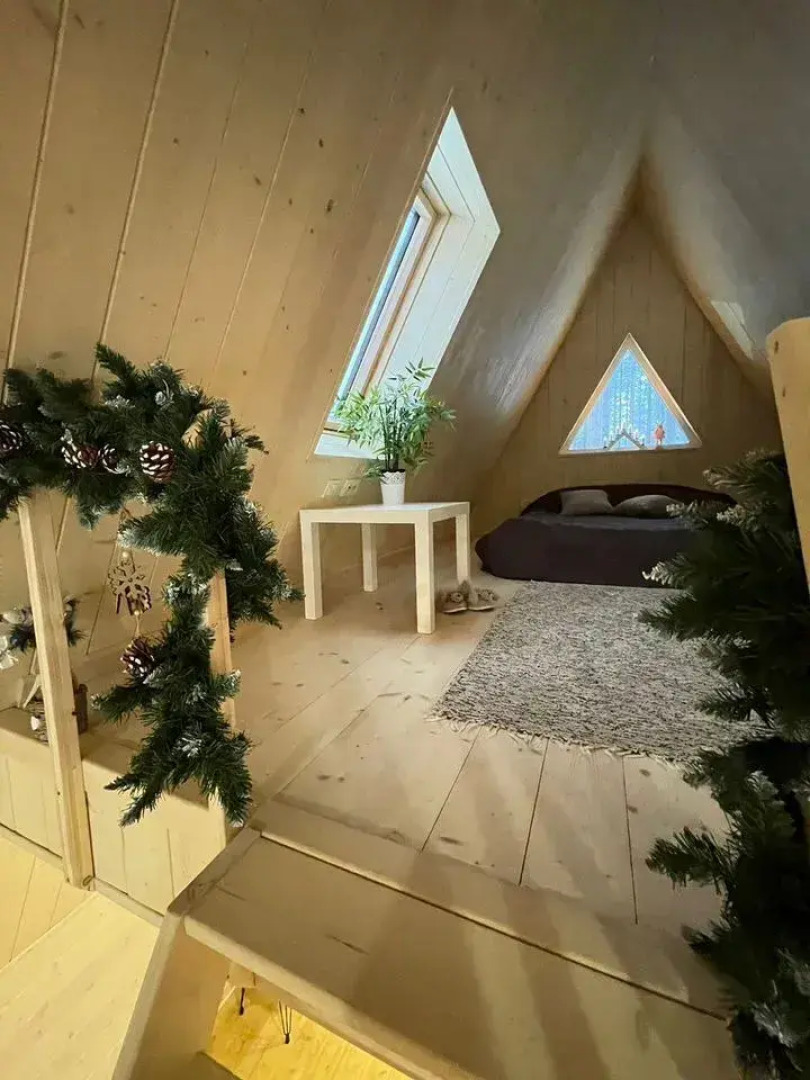 Частный дом Уютный дoм A-frame