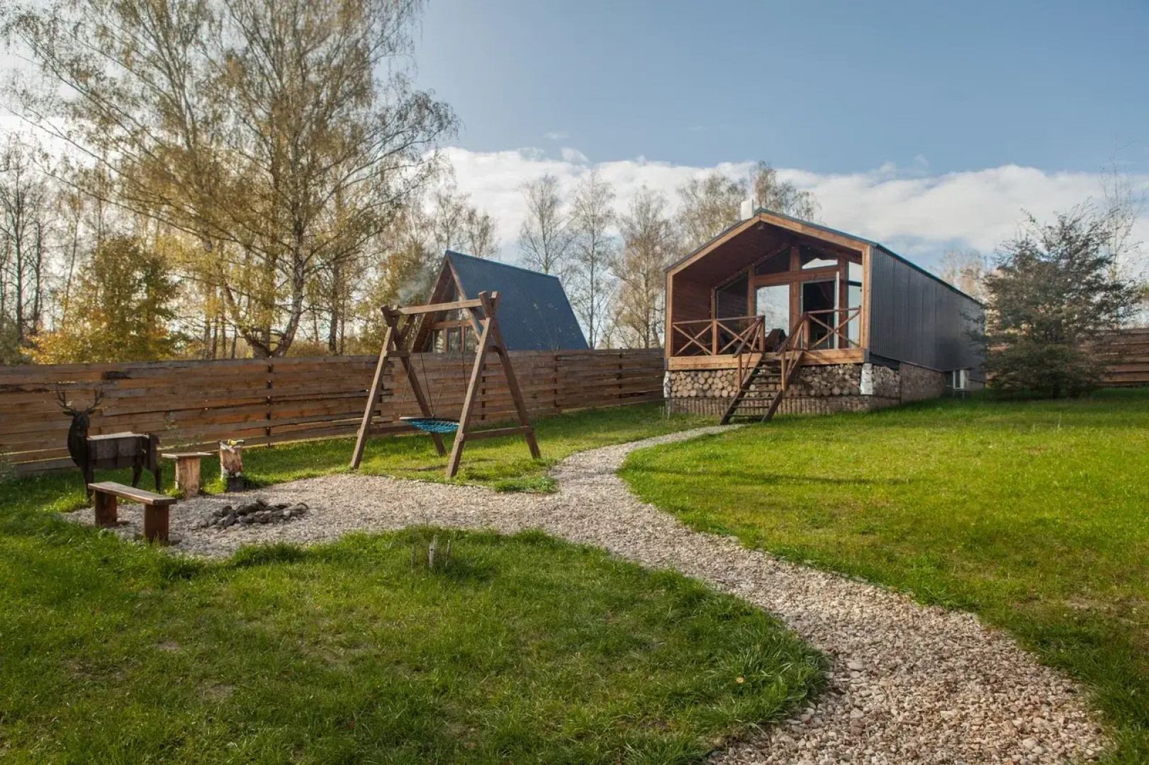 Частный дом Барнхаус "Зима"