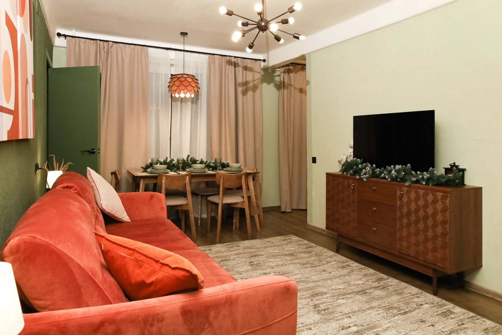 Квартира Kirovsk terracotta