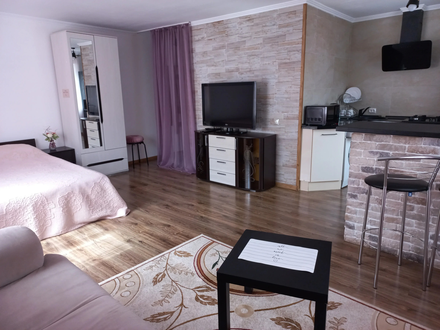 Апартаменты Уютные апартаменты в центре города