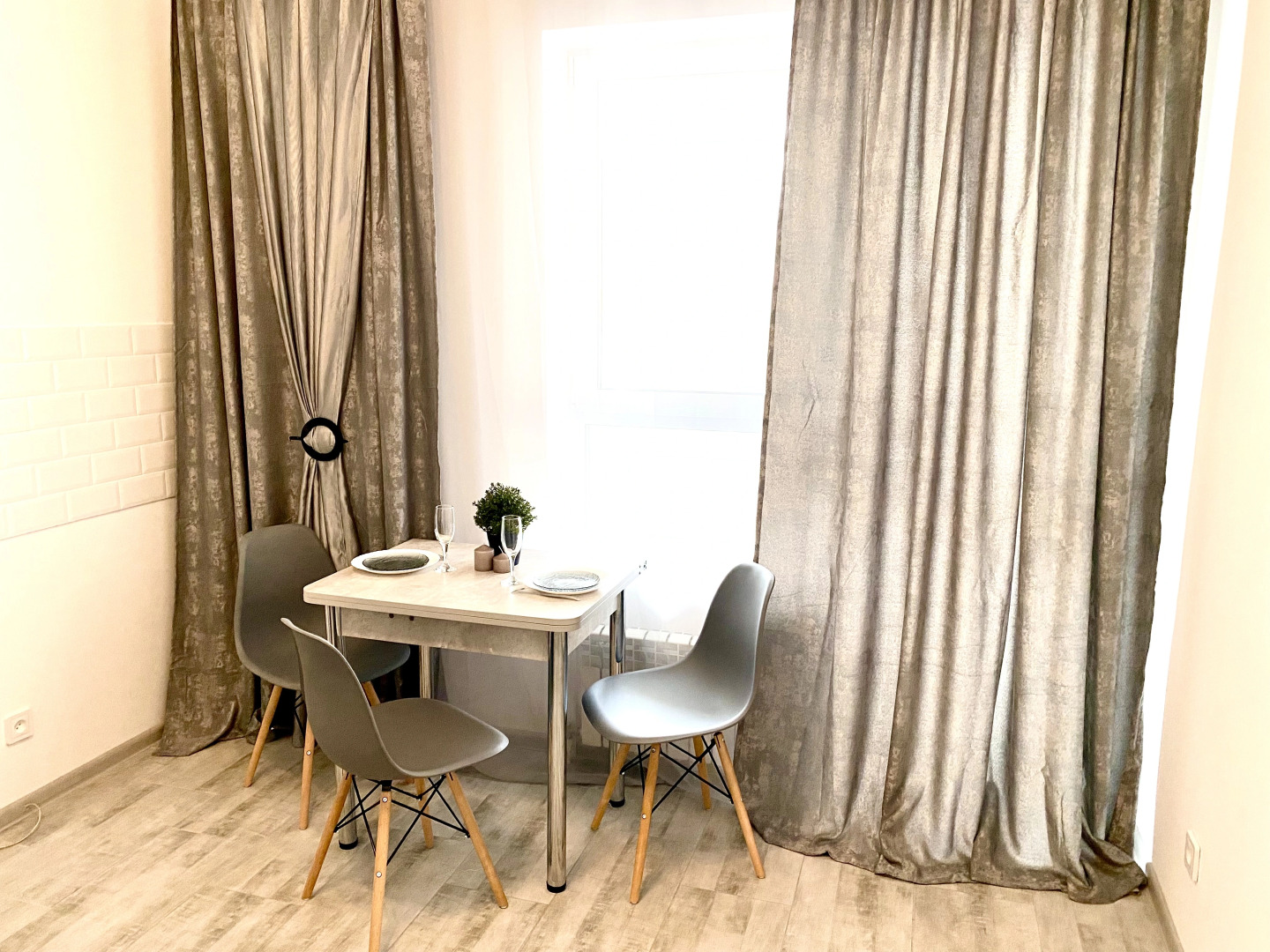 Квартира на 5 гостей в элитном ЖК Квартет