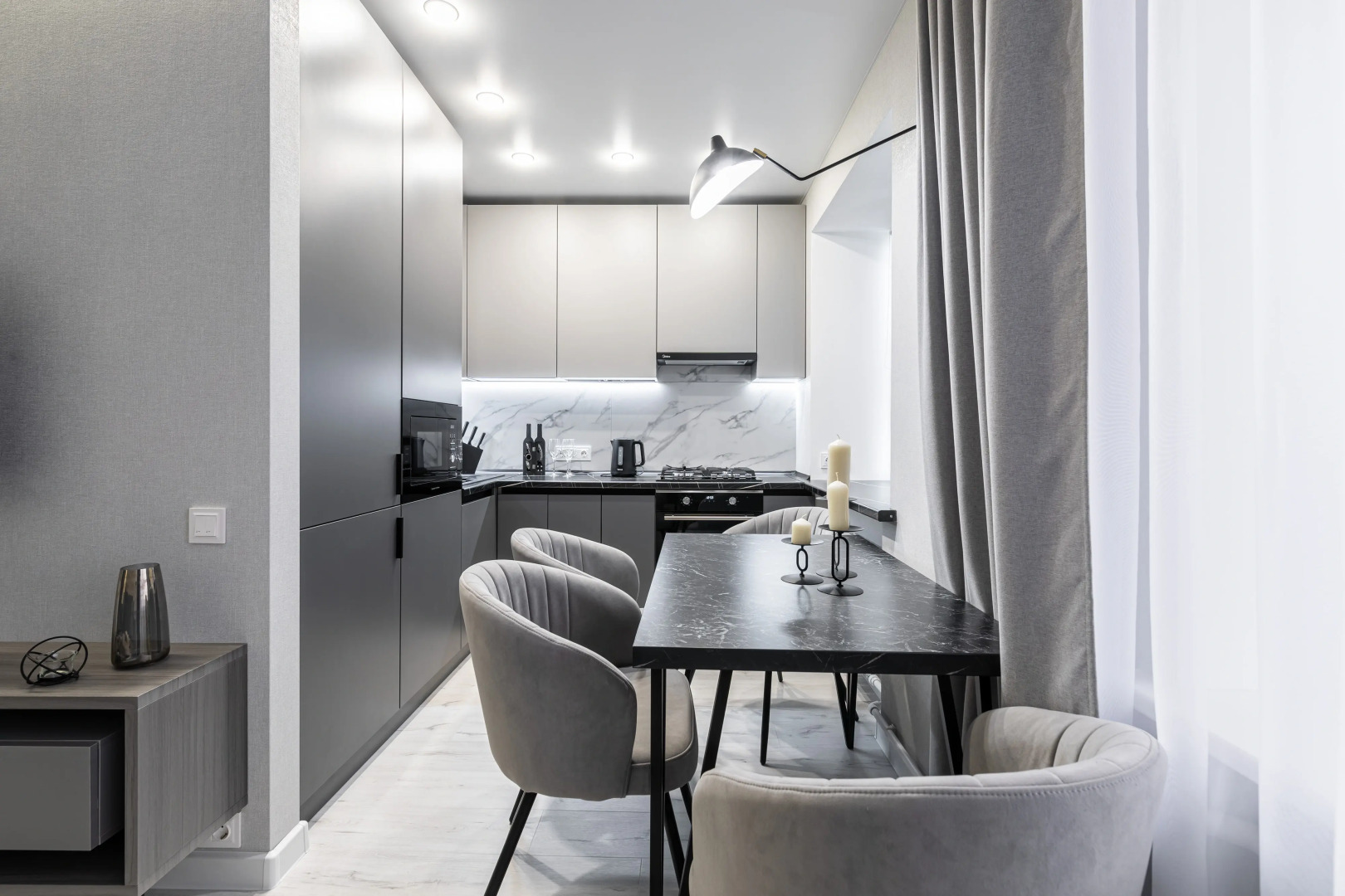 Апартаменты трехкомнатные