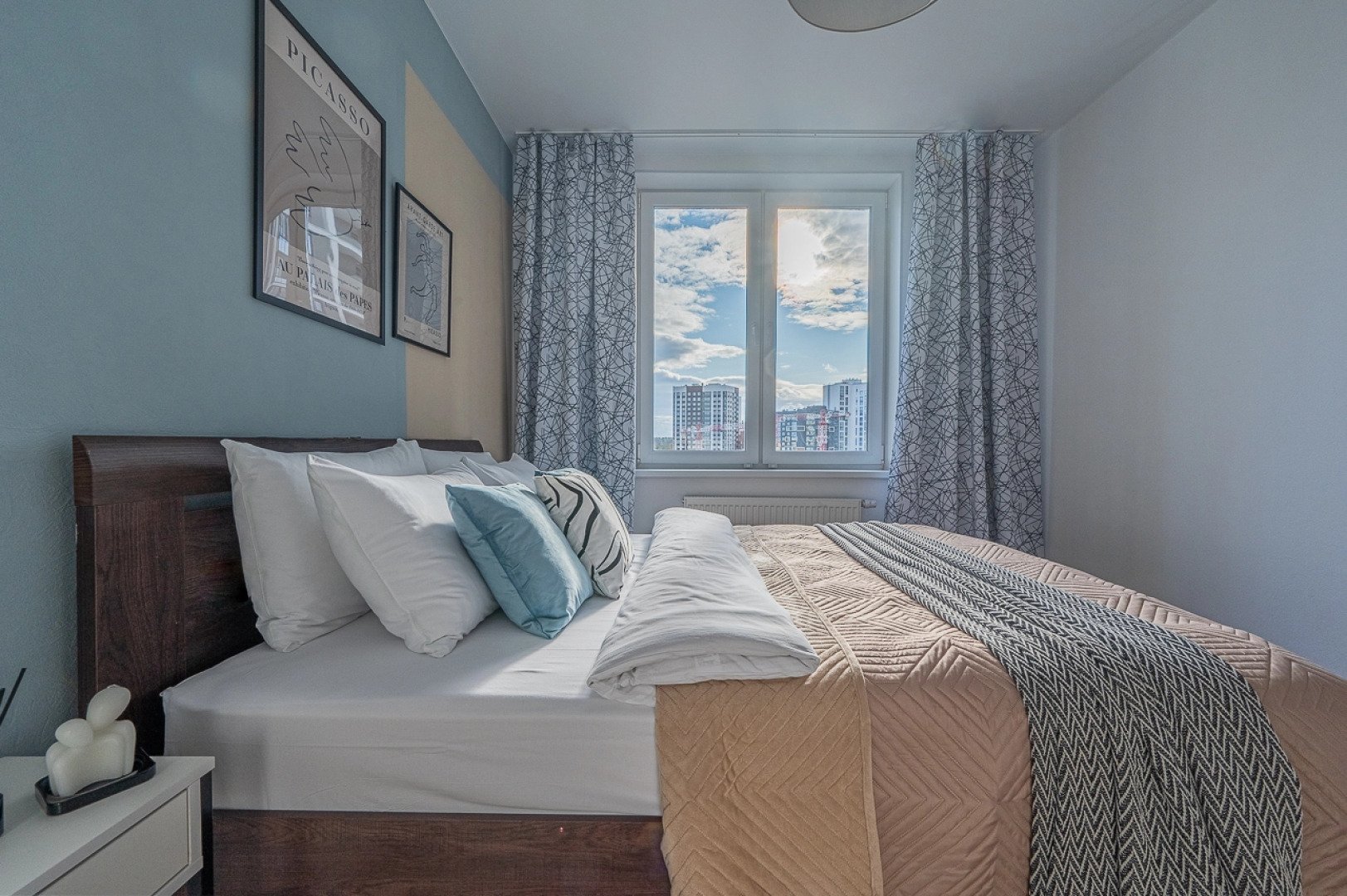 Квартира Современные Апартаменты Рядом с Метро Ботаническая