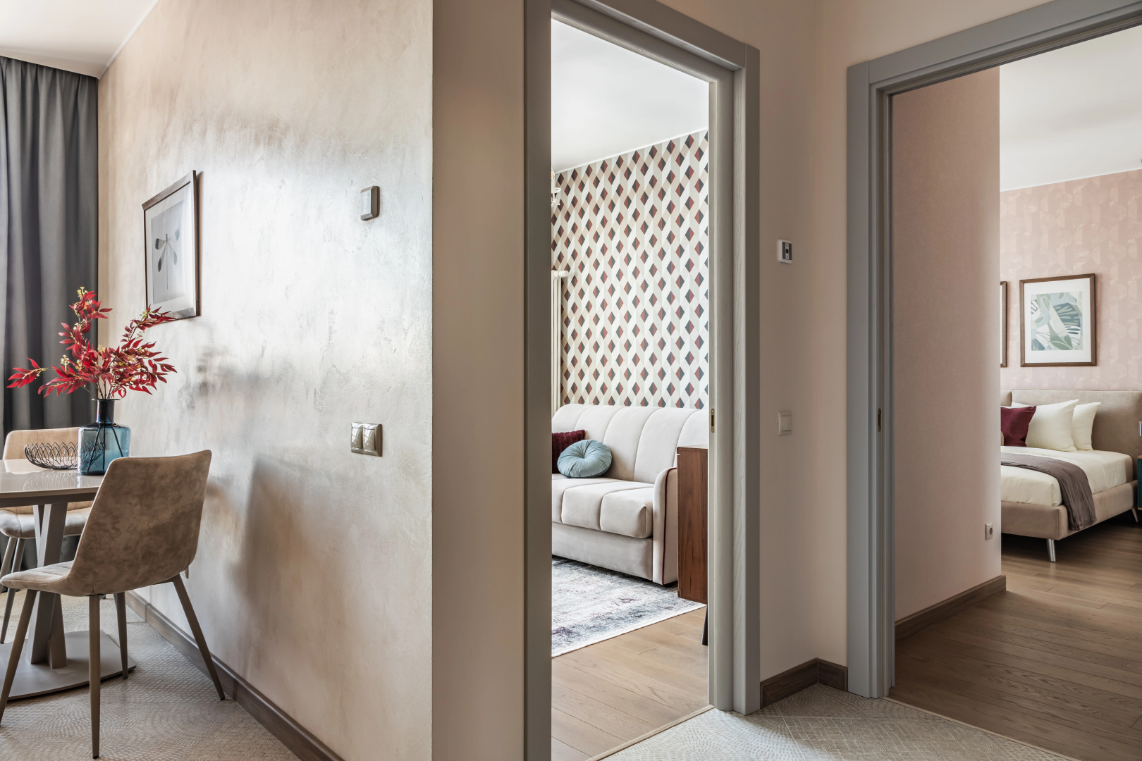 Квартира Moscow Deluxe Apartments Fili Family Suite