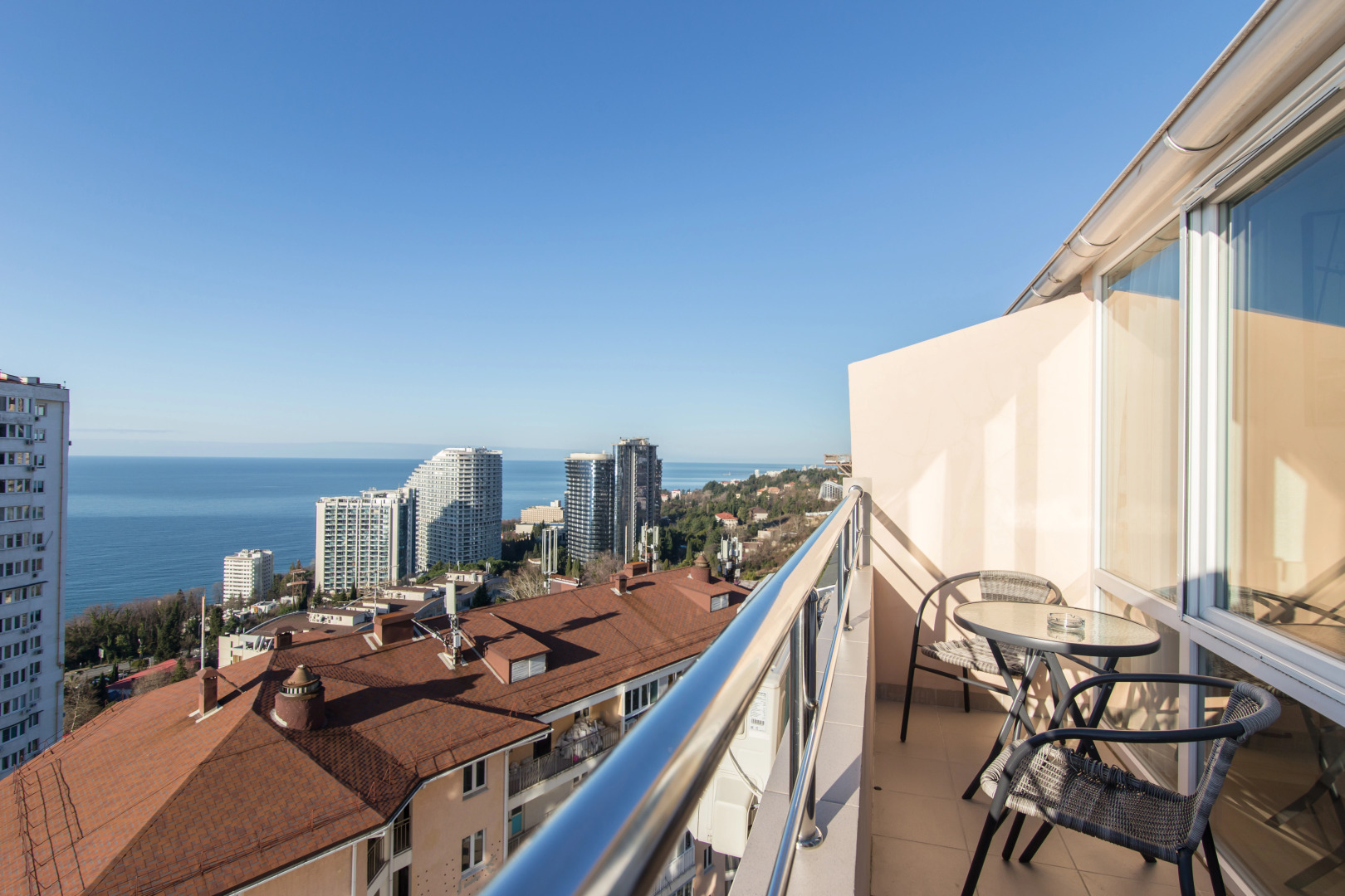 Квартира с видом на море на Есауленко