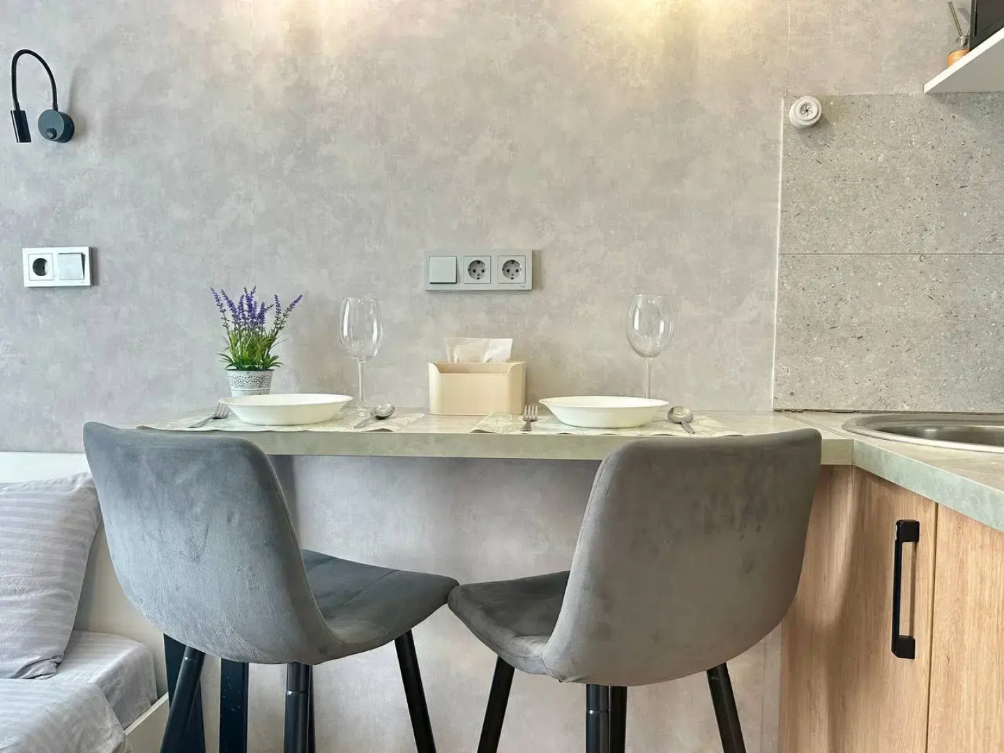 Квартира Дизайнерская студия 1/4