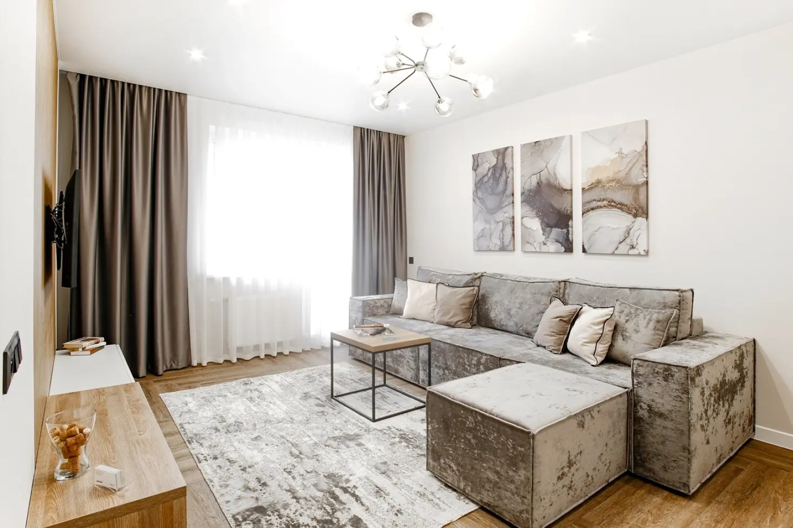 Апартаменты ЕвроУют Новые, Светлые и  Просторные