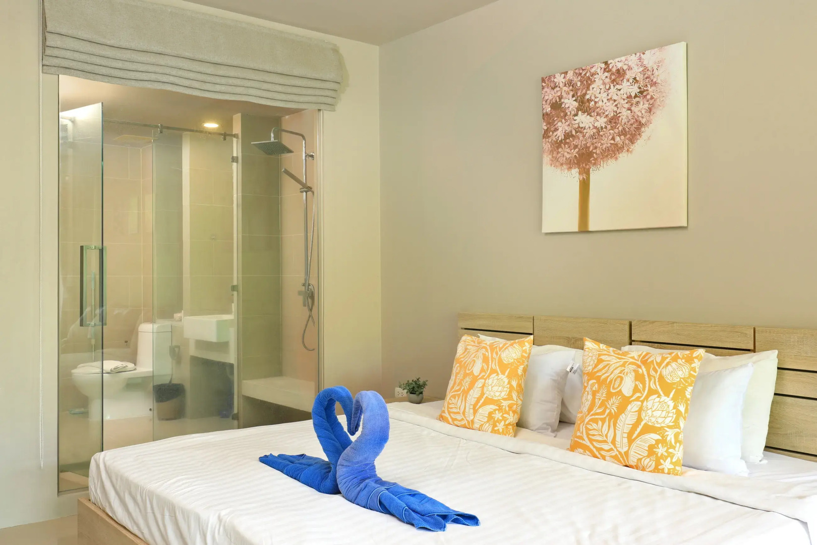 Апартаменты Ark-204 Студия в Ark Karon Beach 1 Спальня Бассейн и Фитнес рядом с Пляжем Карон