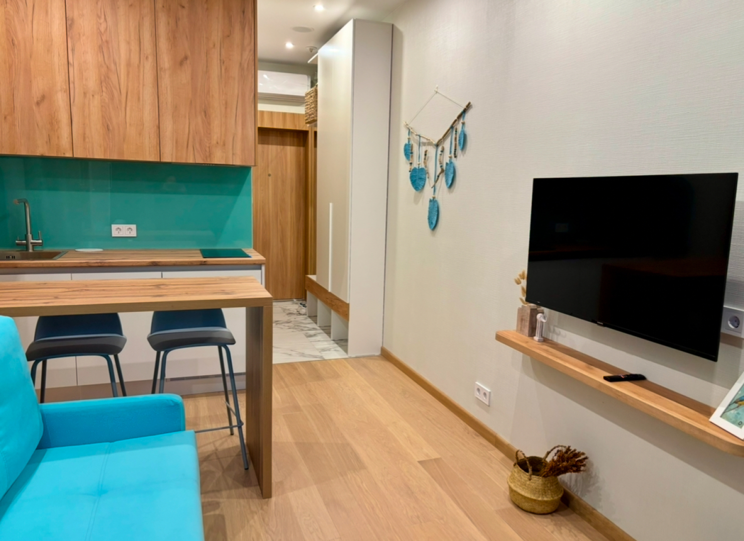 Квартира студия на Финском заливе