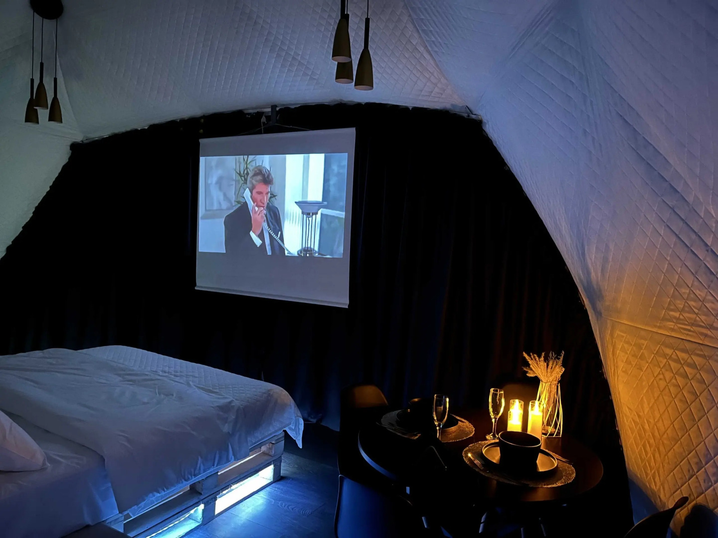 Глэмпинг Глэмпгеокупол "Домик на Оке" Таруса