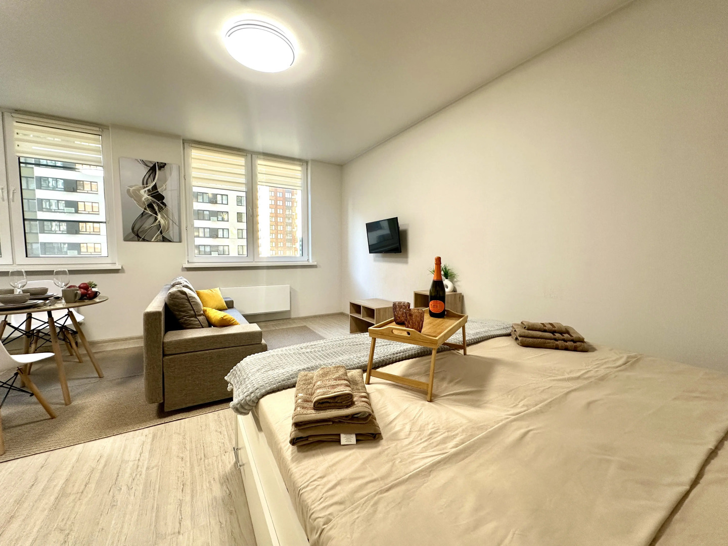 Квартира с дизайнерским ремонтом