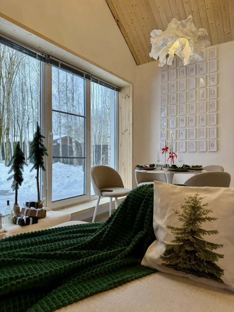 Частный Дом с Панорамными Окнами от Sheluha House