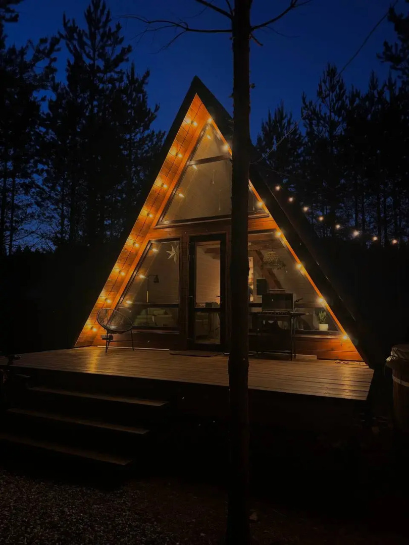 Частный дом Дом с горячей купелью