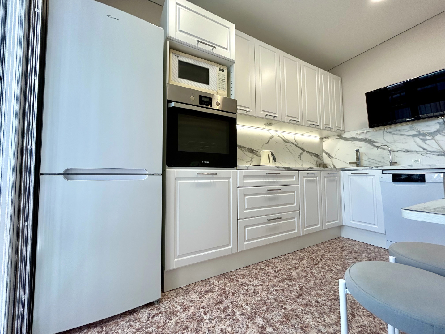 Апартаменты FSF В Географическом Центре с Дистанционным Заездом