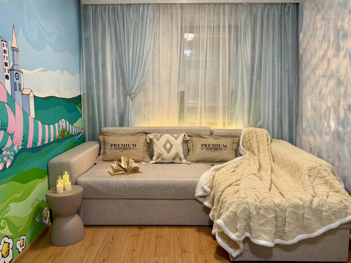 Апартаменты с Джакузи и видом на Парк