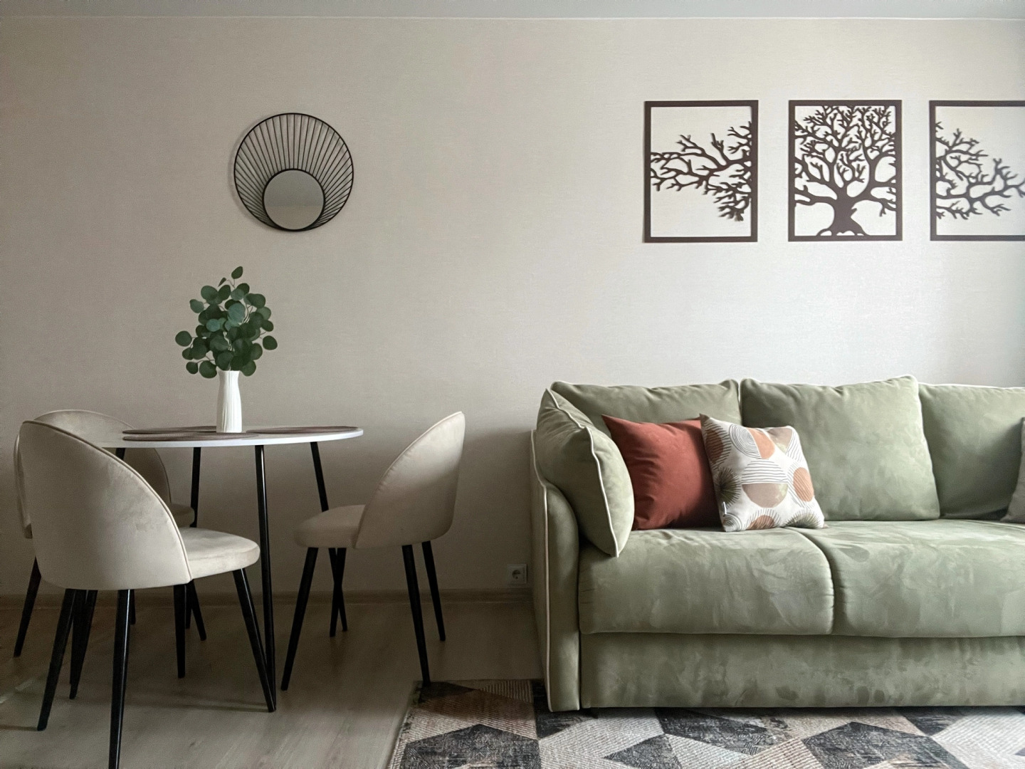 Квартира Современная Kravc Group в ЖК Семейный квартал Петра и Февронии