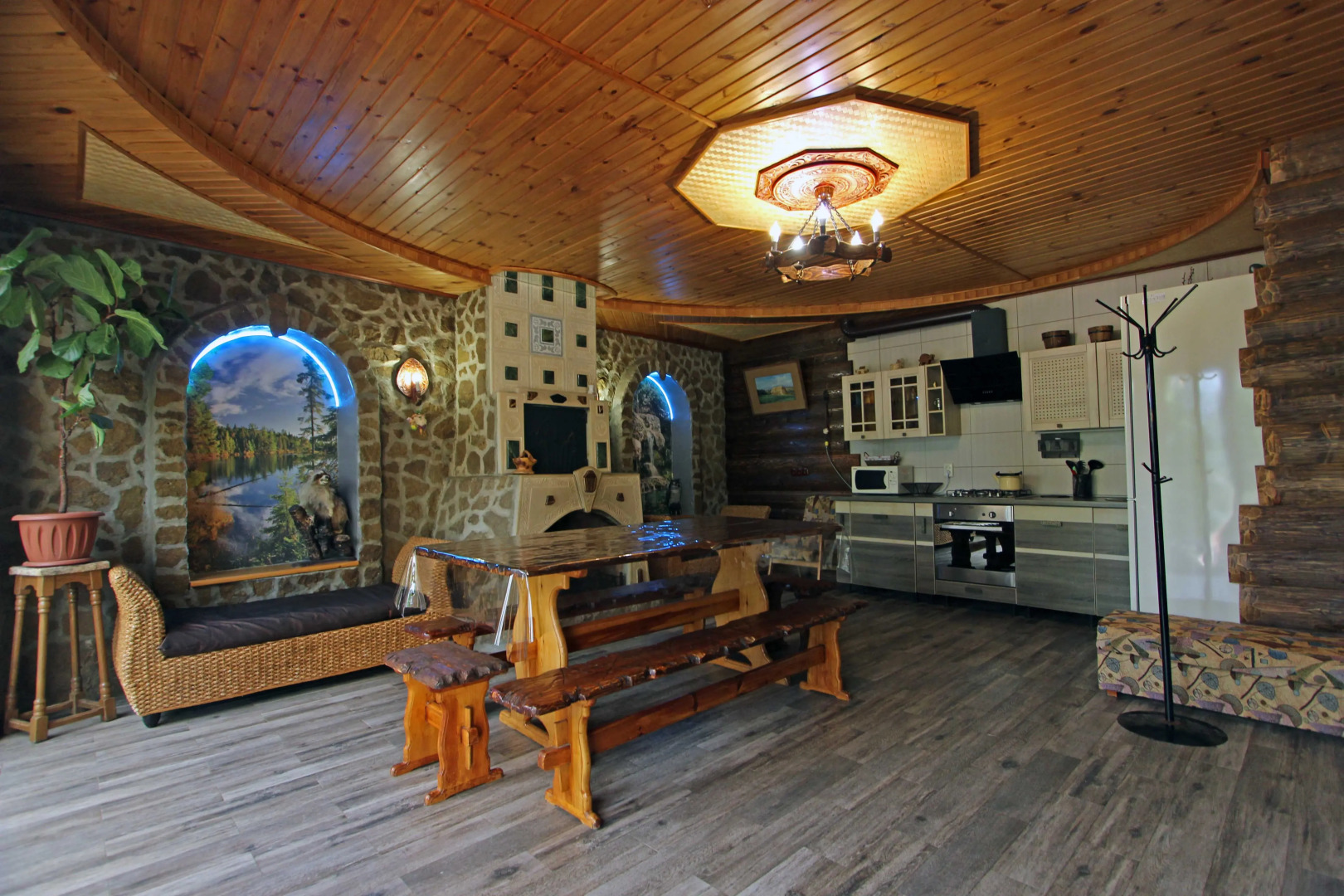 Коттедж на Пчелиной Дом с Панорамным Видом