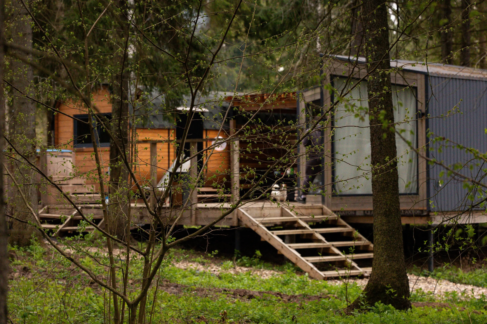 Шале Панорамный дом в лесу на Живописной улице