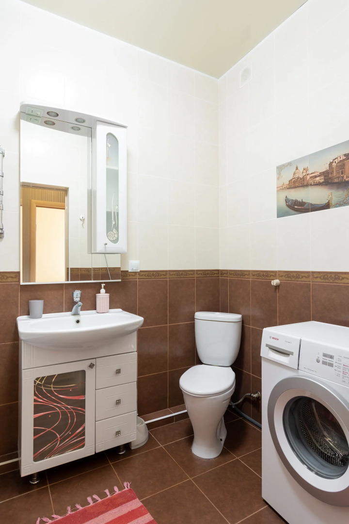 Апартаменты Двухкомнатная квартира на ул. Тельмана 50а