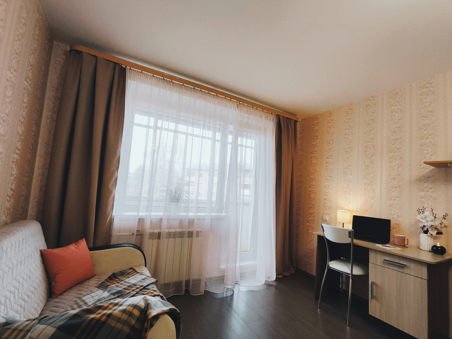 Квартира Большая 2-к Недалеко от Пляжа