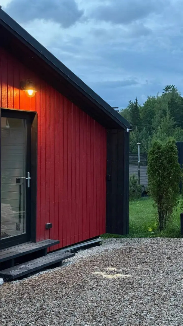 Частный Дом с шикарным видом на закаты с панорамной сауной и купелью