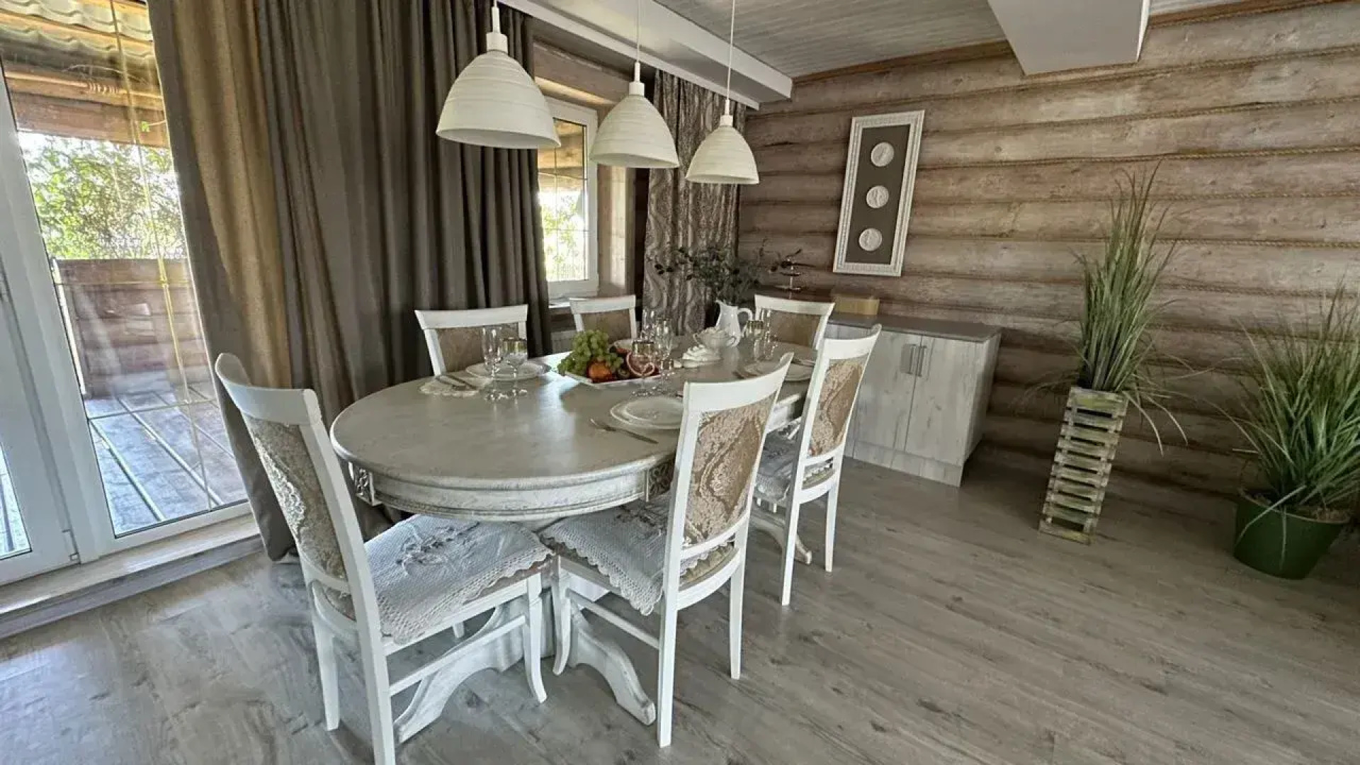 Глэмпинг Коттедж с видом на озеро