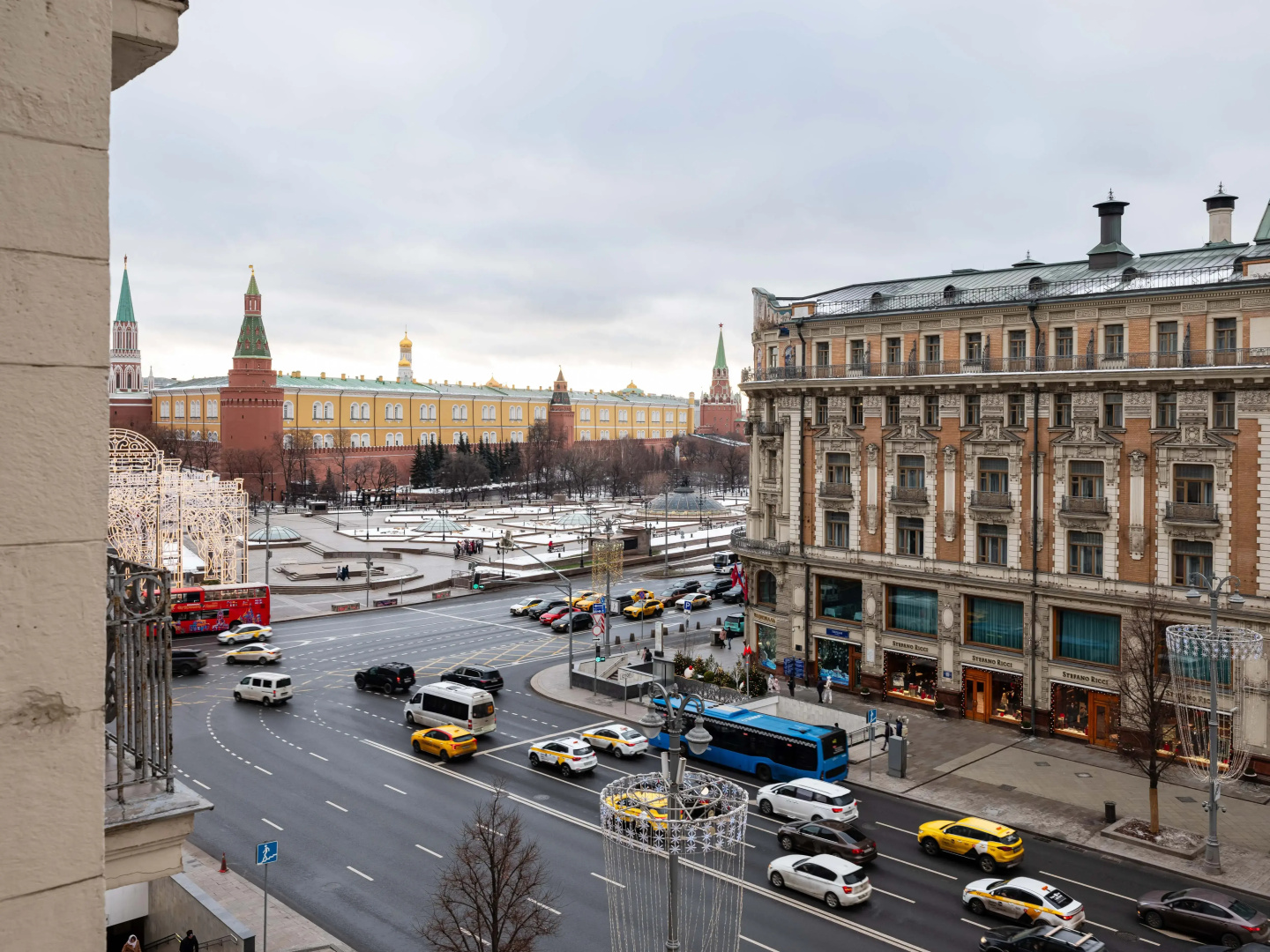 Квартира GM Apartments Стильные с видом на Красную площадь