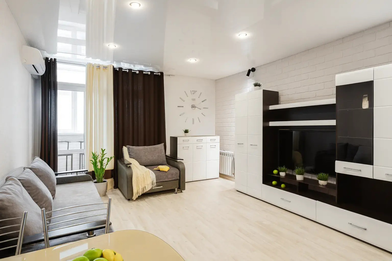 Квартира Уютная студия с видом на город