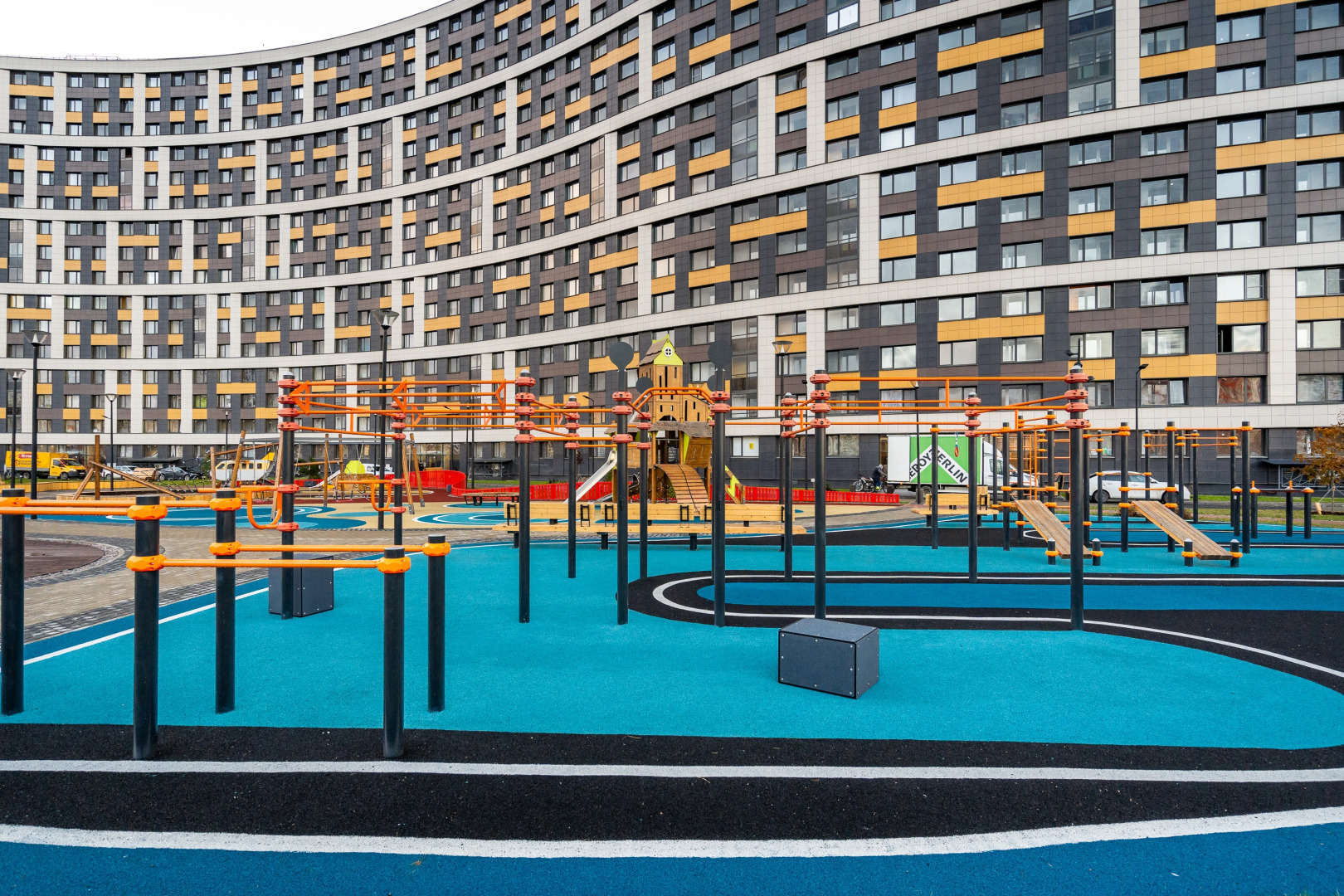 GLOBALSTAY Студия с Дизайнерским Ремонтом ЖК Авиатор 15 Мин Пешком до Метро Девяткино