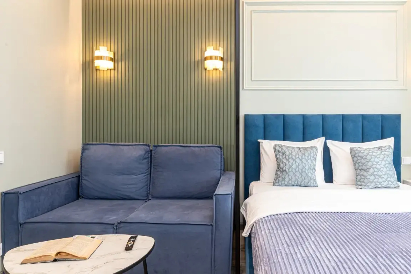 Апартаменты «Голубика, комфорт» в районе ВДНХ «Эстет Апарт»