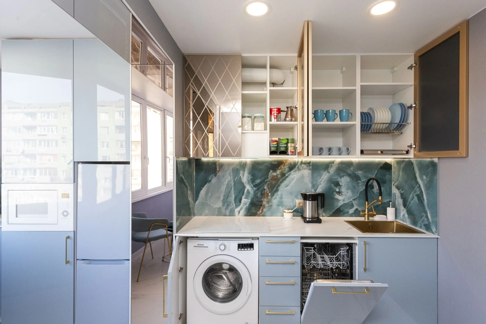 Квартира Трёшка с видом на Рыбную деревню