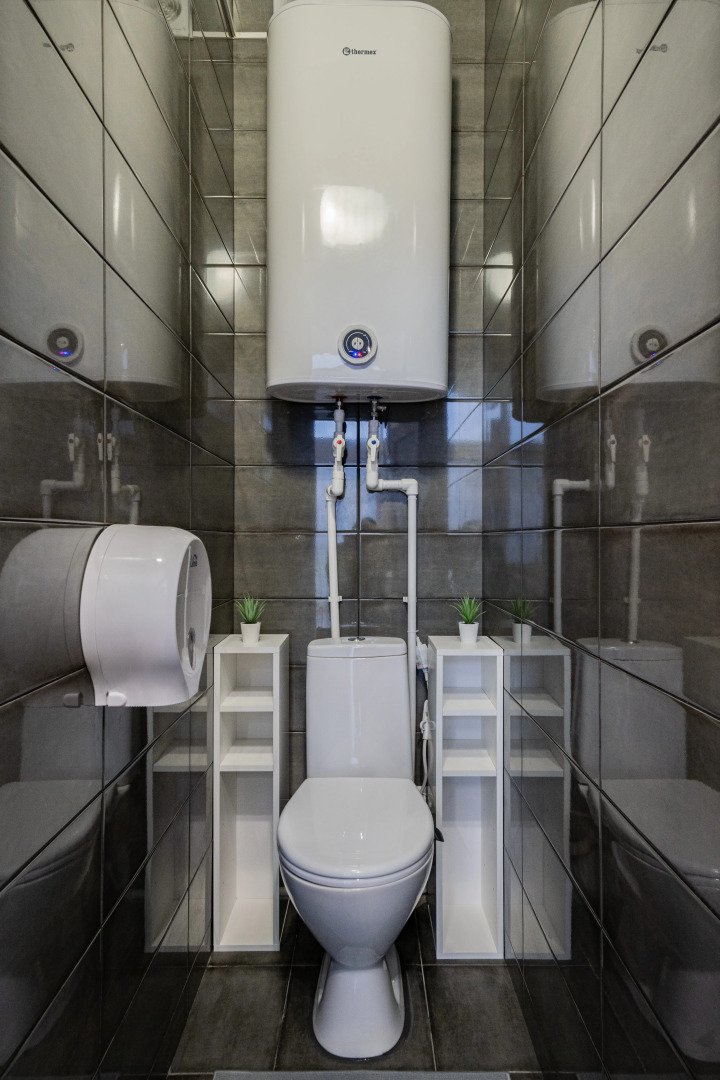 Частный дом Вилла Лаванда с камином у озера