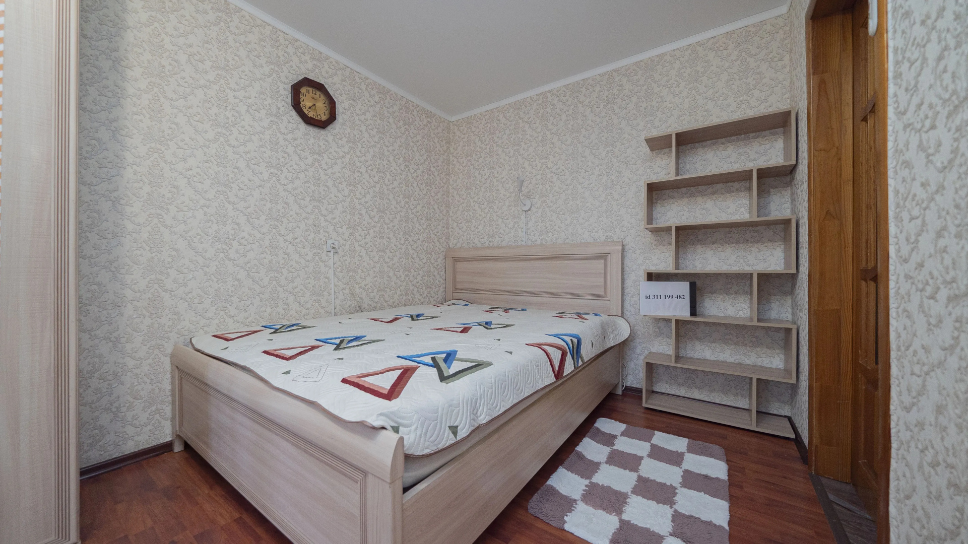 Квартира 2-к 50 м²  2 кровати