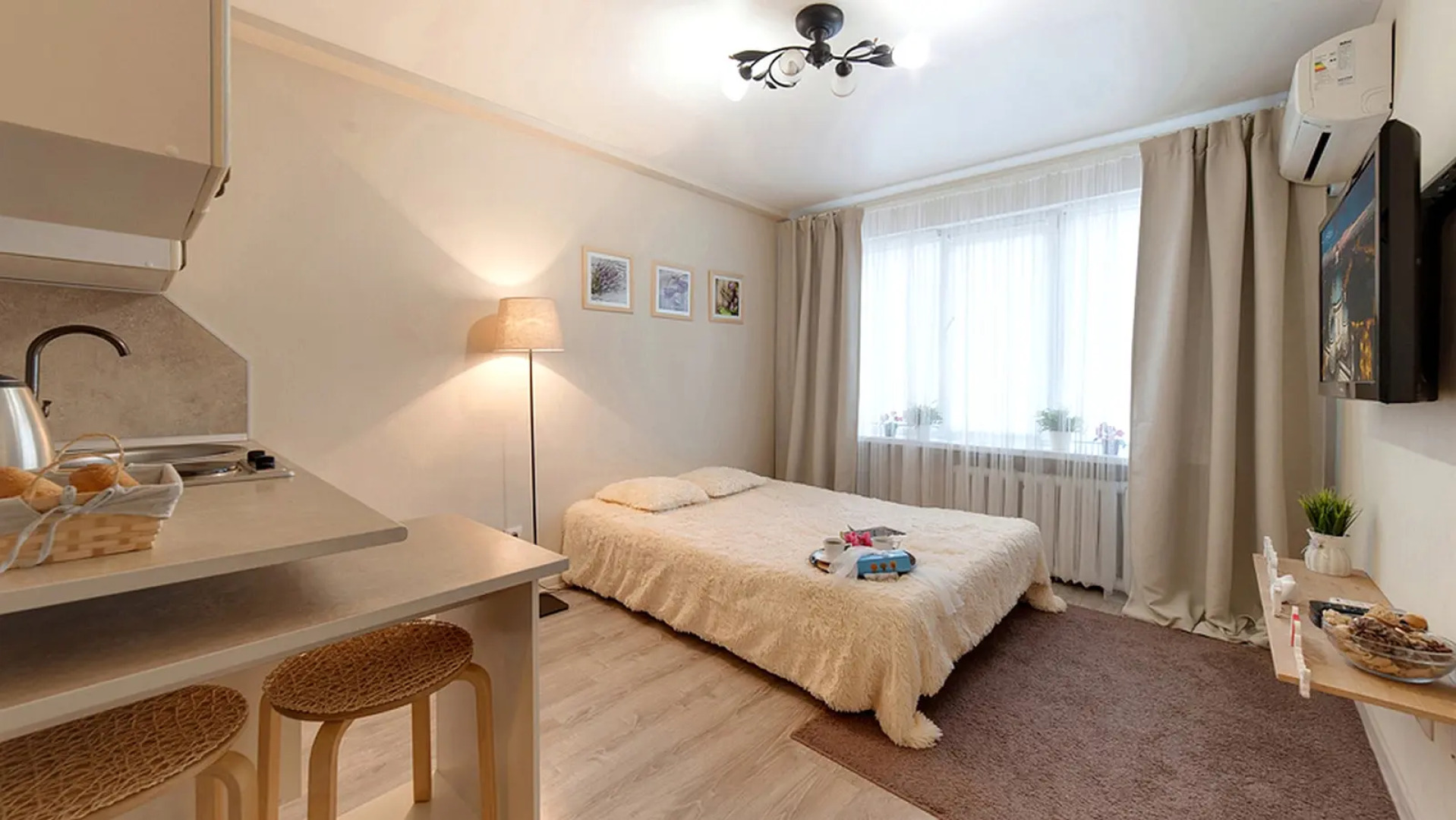 Апартаменты Мини-Cтудия на Адмиральского by Sutki26