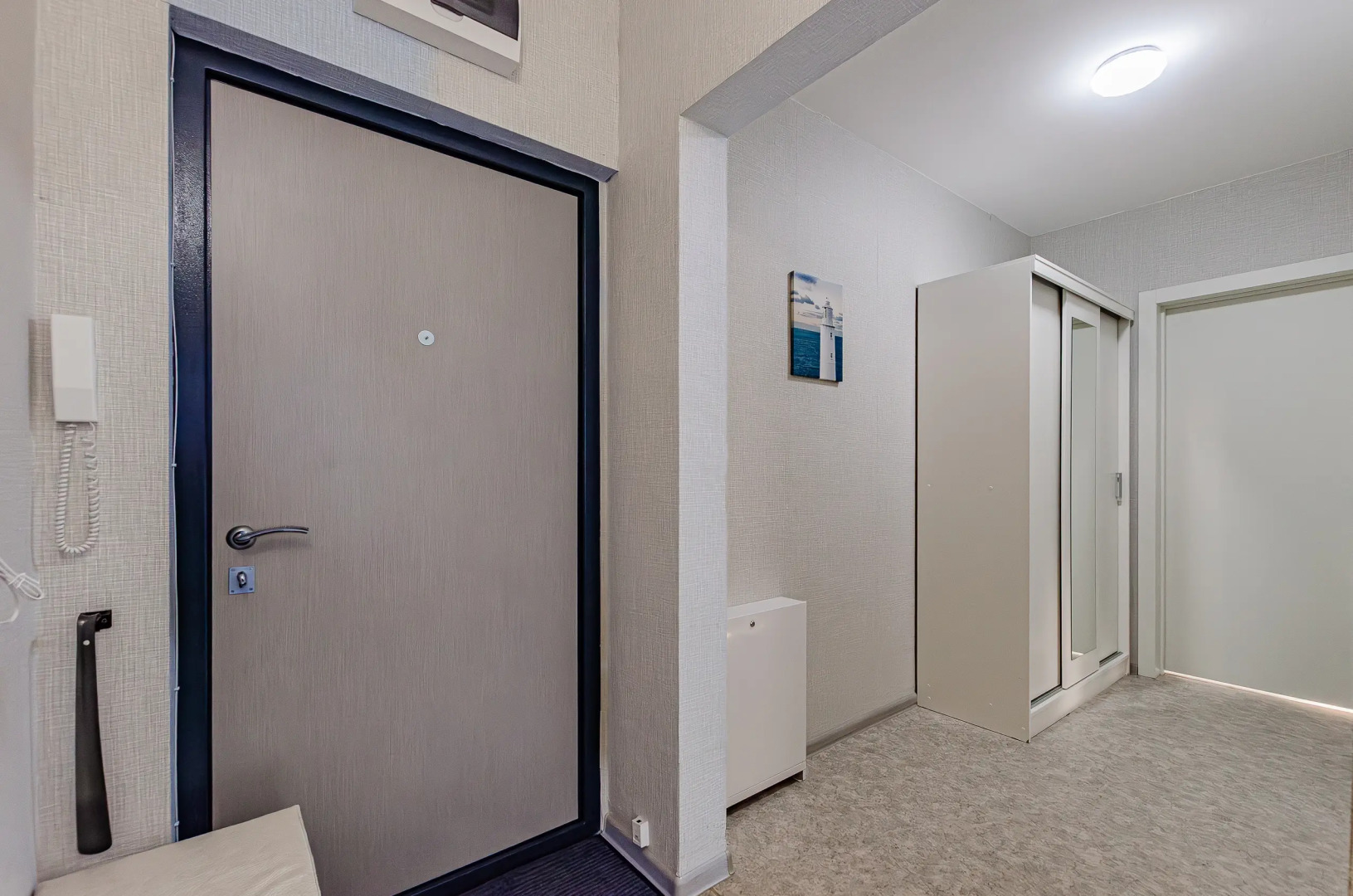 Квартира Уютная квартира в новом современном жилом комплексе