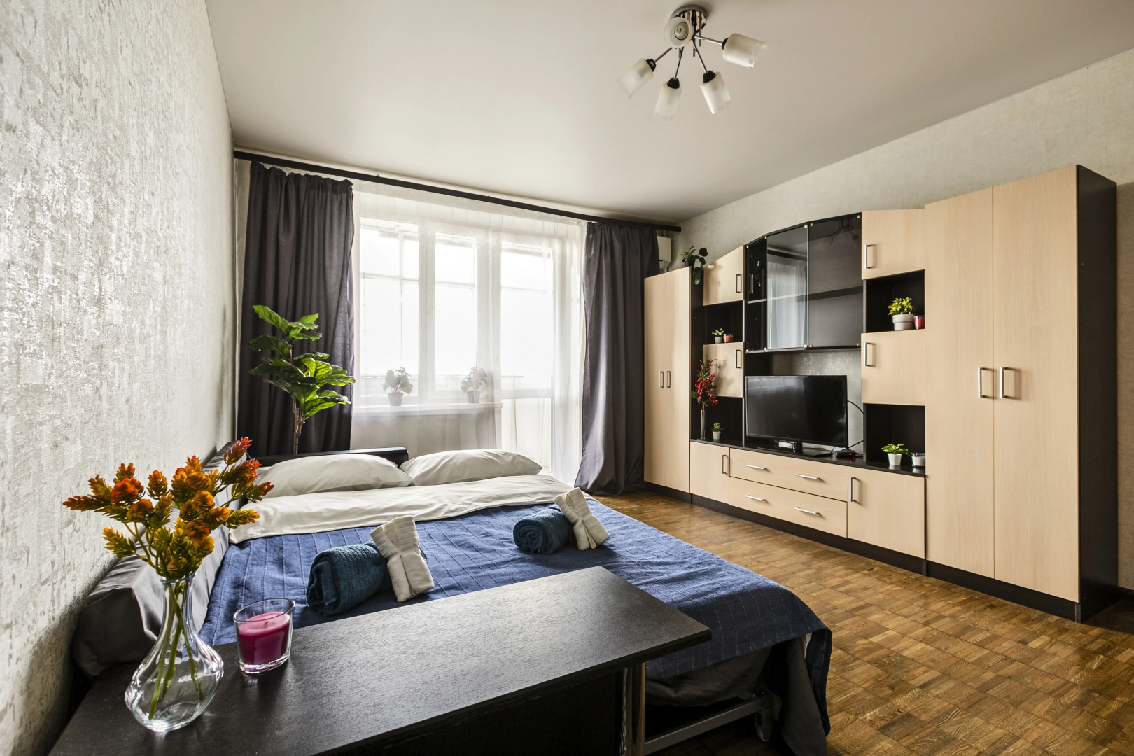 Апартаменты шикарная однокомнатная