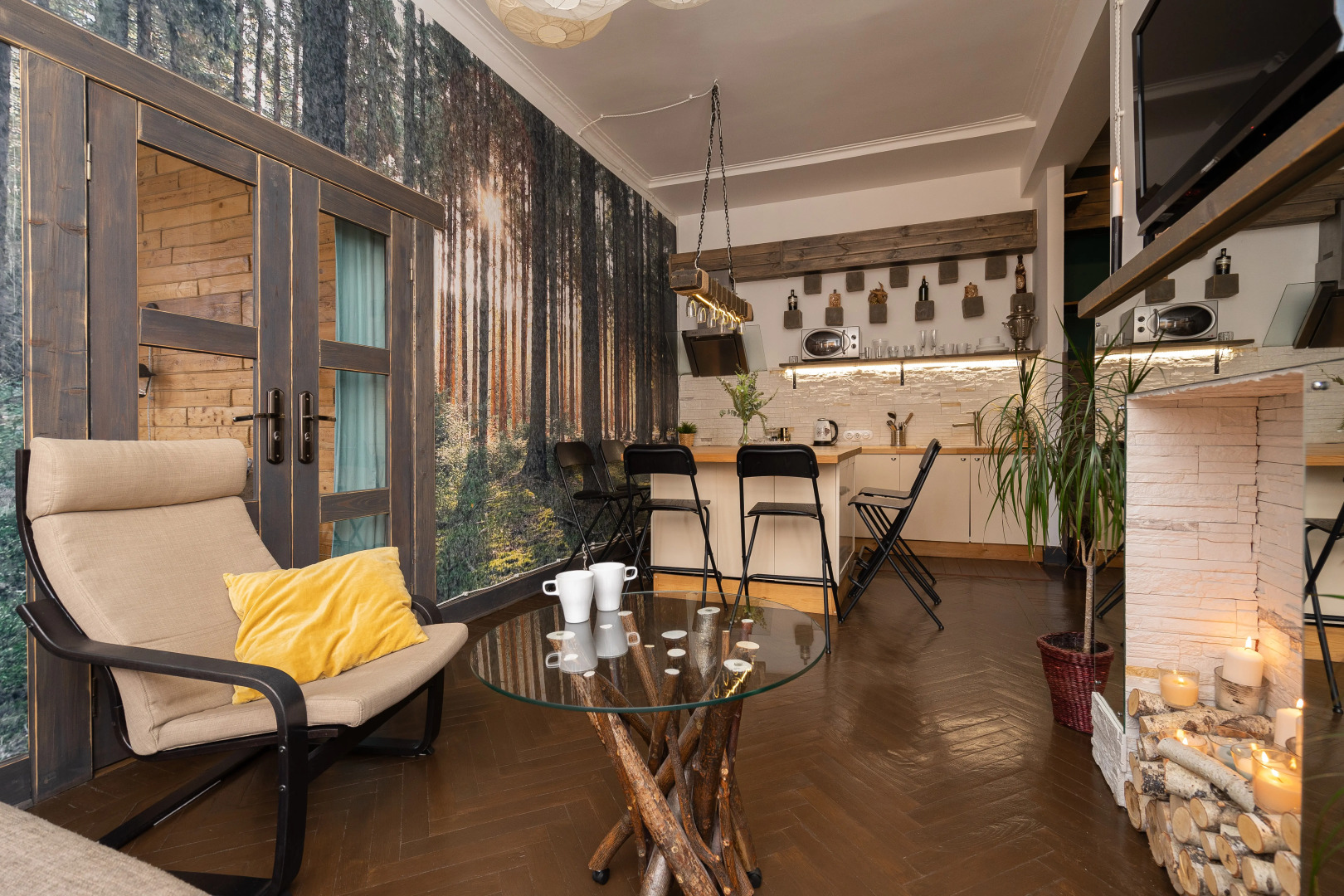 Квартира с Сауной и Камином Аквапарк Метро Старая Казань 1