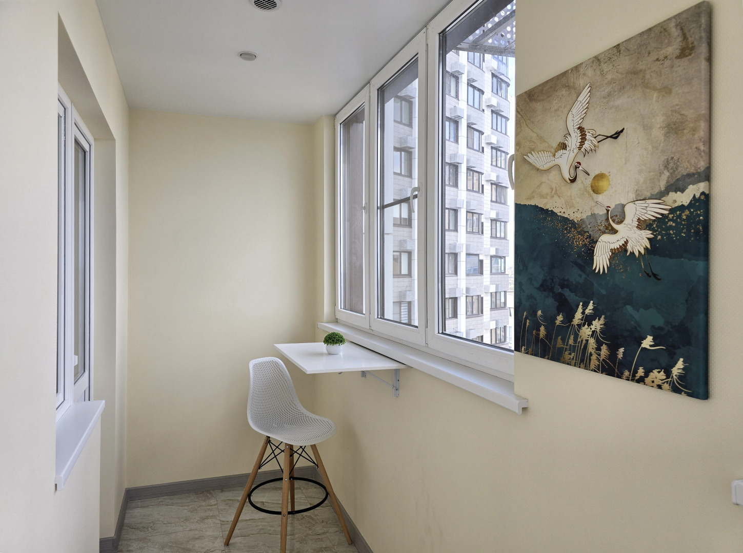 Квартира с большим телевизором и шикарным видом на реку Кубань 3